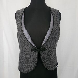 Pendleton Black and Gray Wool‎ Vest Size Medium